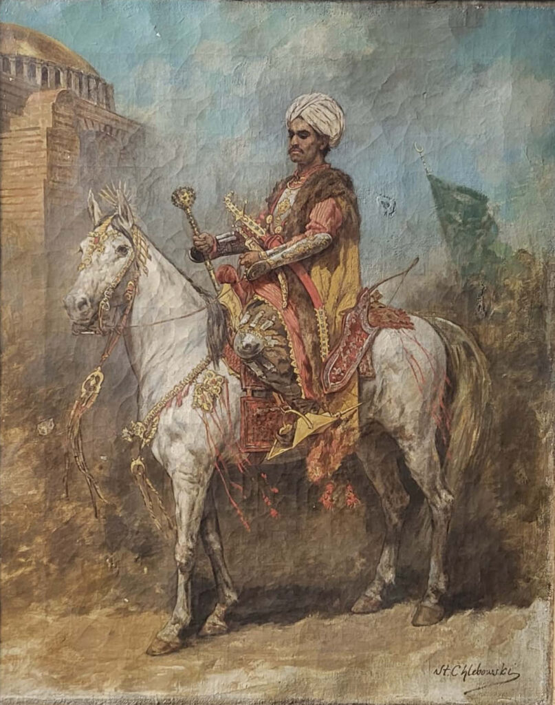 Alberto Pasini, Fatih Sultan Mehmed Ayasofya Önünde, Özelkoleksiyon