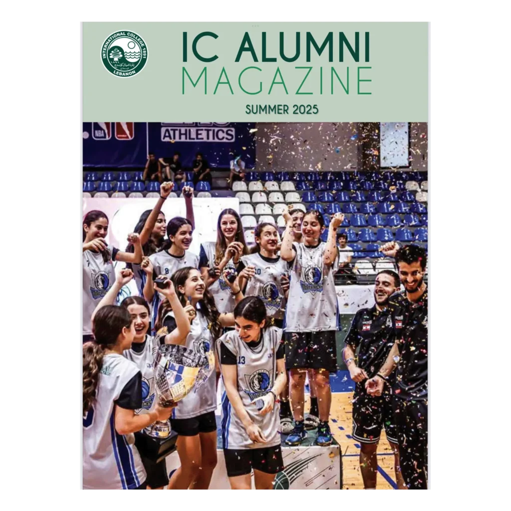 Interview with Erol Makzume, prepared by Reem Haddad in the summer 2025 issue of IC ALUMNI MAGAZINE