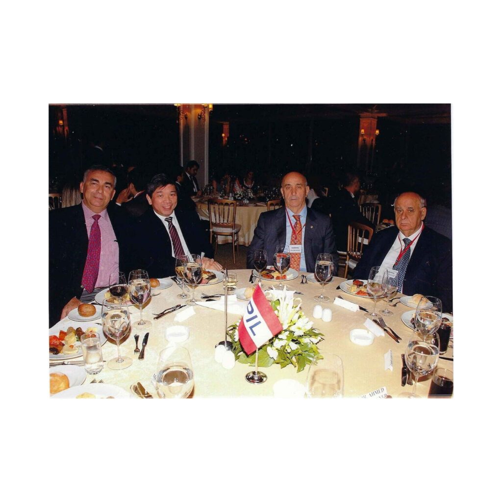 2008 Dinner given for PIL CEO S.S. TEO and PIL clients in Istanbul.