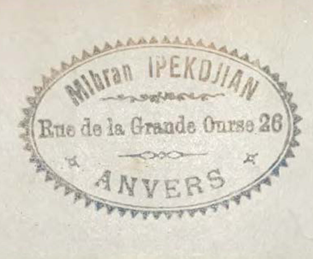 TURKISH-ARMENIAN DIAMOND TRADER IN ANTWERP: MIHRAN IPEKDJIAN AND HIS DISCOVERED LEDGER (1902-1908)